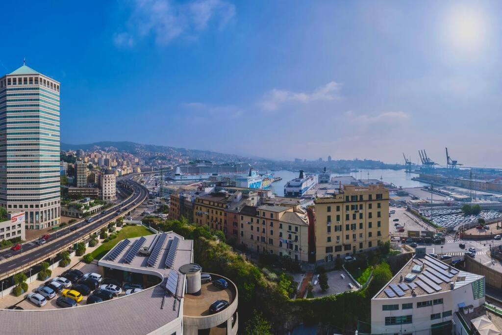 5 Stars Apart Sea View Genua Exterior foto